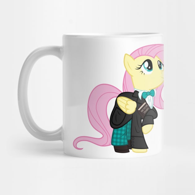 Fluttershy as the 2nd Doctor by CloudyGlow